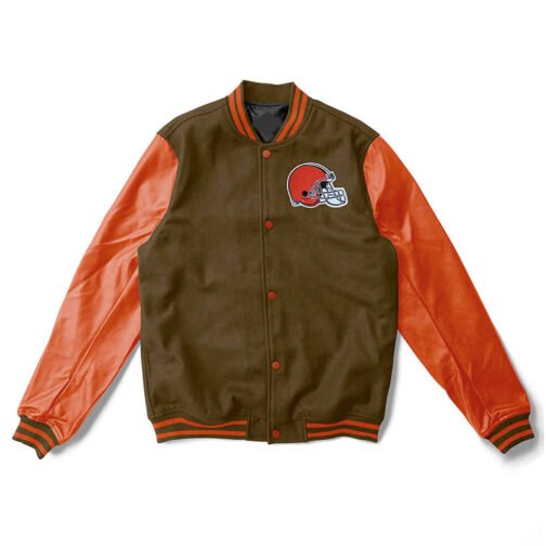 Cleveland Browns Varsity Jacket - Image 2