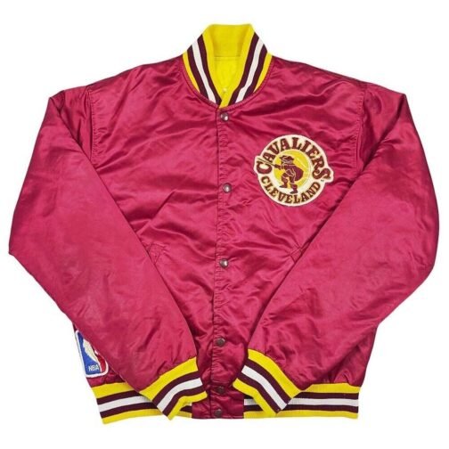 80’s Cleveland Cavaliers Burgundy Jacket
