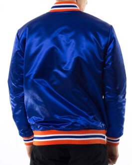 Cleveland Cavaliers Basketball Royal Satin Jacket