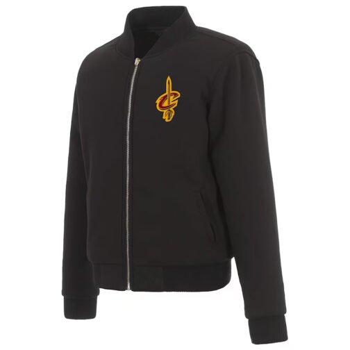 Cleveland Cavaliers Nylon Bomber Jacket - Image 3