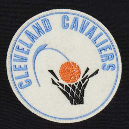 Cleveland Cavaliers Black Cotton Twill Jacket - Image 3