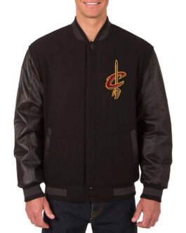 Cleveland Cavaliers Varsity Black Jacket