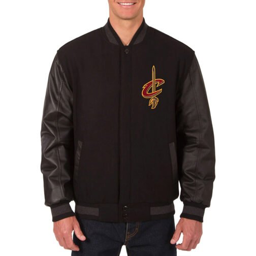 Cleveland Cavaliers Varsity Black Jacket