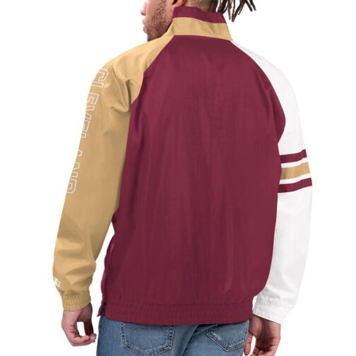 Cleveland Cavaliers Elite Half Zip Pullover Jacket - Image 2