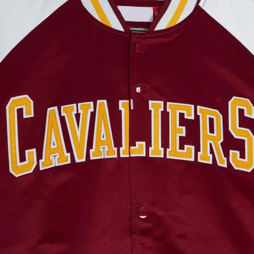 Cleveland Cavaliers Prime Time Satin Jacket - Image 5
