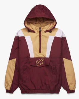 Cleveland Cavaliers Pullover Half-Zip Jacket