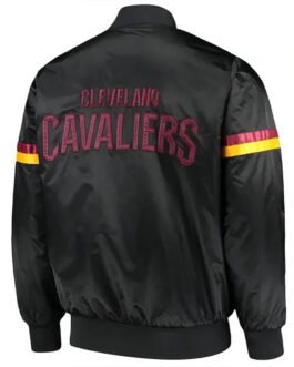 Cleveland Cavaliers The Champ Black Satin Jacket