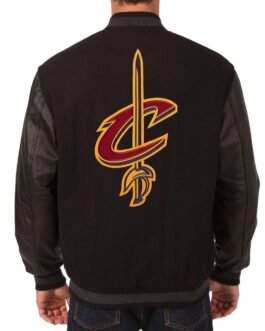 Cleveland Cavaliers Varsity Black Jacket