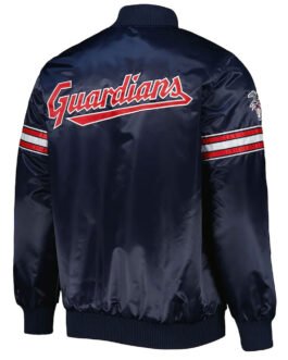 Cleveland Guardians Pick & Roll Navy Blue Jacket