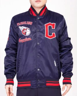 Cleveland Guardians Retro Classic Rib Jacket