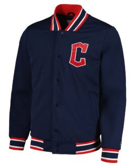 Secret Weapon Cleveland Guardians Navy Jacket