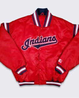 90’s Cleveland Indians Bomber Jacket