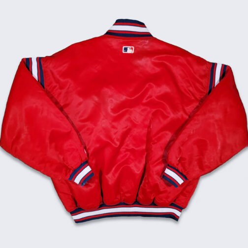 90’s Cleveland Indians Bomber Jacket - Image 4