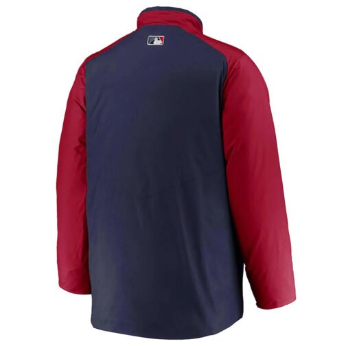 Cleveland Indians Dugout Performance Blue/Red Jacket - Image 2