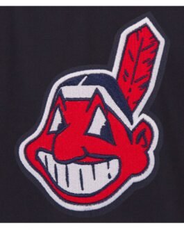 Cleveland Indians Workwear Navy Blue Jacket