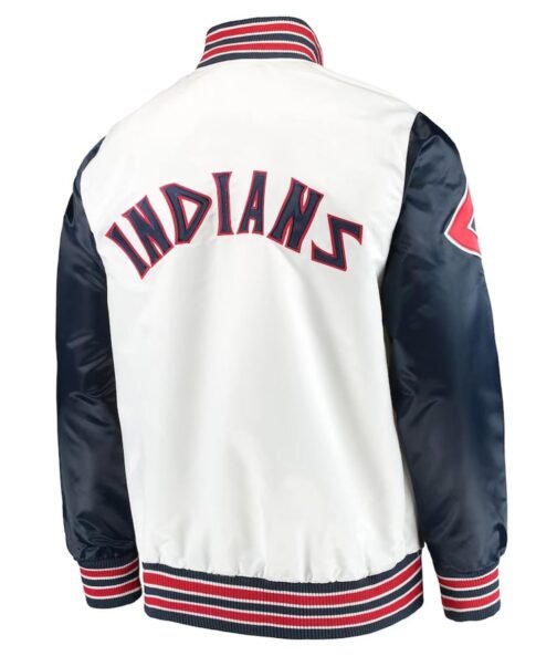 Cleveland Indians White and Navy The Legend Jacket - Image 2