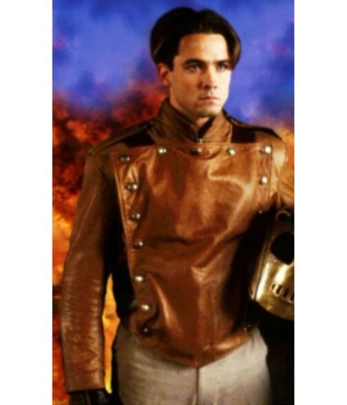 The Rocketeer Billy Campbell Leather Jacket - Image 3