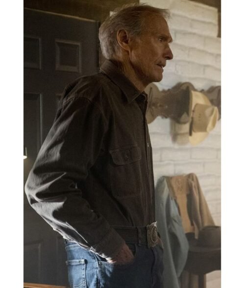 Cry Macho Clint Eastwood Suede Jacket - Image 9