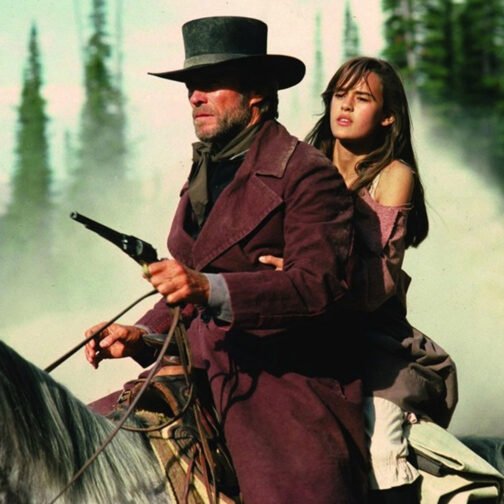 Clint Eastwood Pale Rider Trench Coat - Image 10