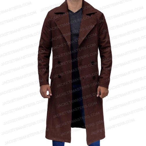 Clint Eastwood Pale Rider Trench Coat - Image 3