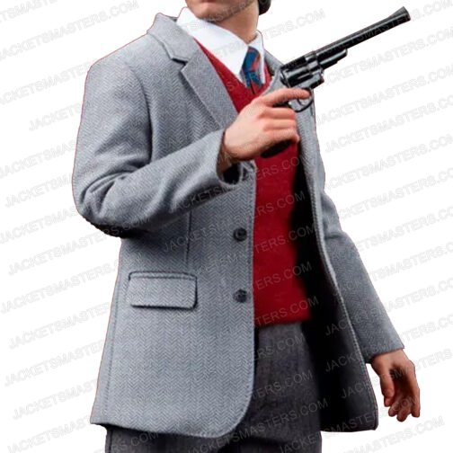 Callahan Harry Dirty Harry Grey Coat - Image 4