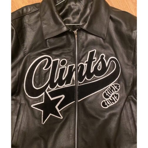 Clints Co Bully Leather Jacket - Image 6