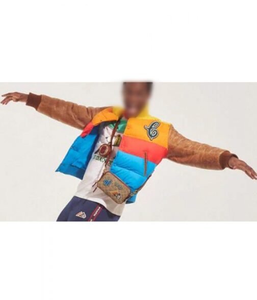 Hybrid Coach Puffer Letterman Jacket - Image 5