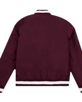 Coaches Texas A&M Aggies Maroon Baseball Jacket