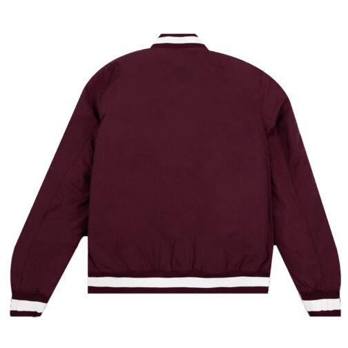 Coaches Texas A&M Aggies Maroon Baseball Jacket - Image 2