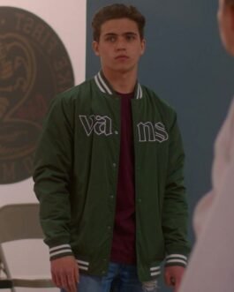 Cobra Kai S04 Tanner Buchanan Green Bomber Jacket
