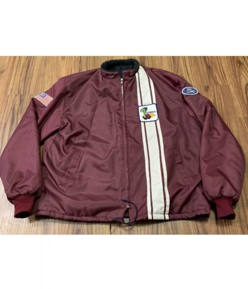 Ford Mustang Cobra Shelby Cotton Striped Jacket - Image 5