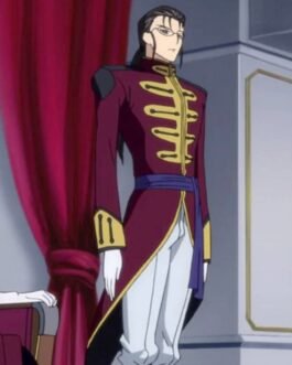 Gilbert G.P. Guilford Code Geass Cotton Red Tailcoat