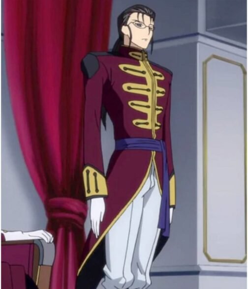 Gilbert G.P. Guilford Code Geass Cotton Red Tailcoat - Image 2
