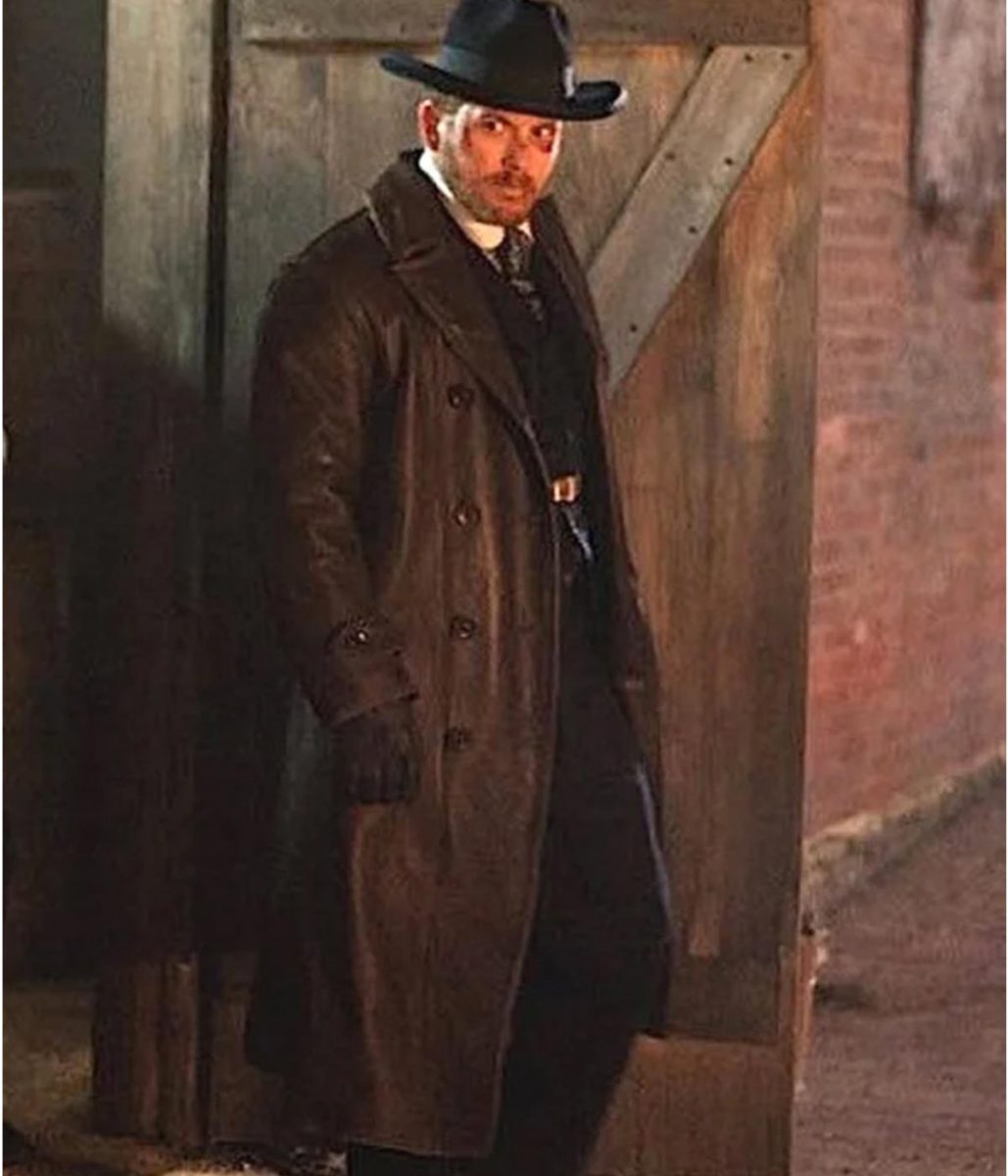 Cole Hauser Yellowstone Double Breasted Leather Coat - Image 3