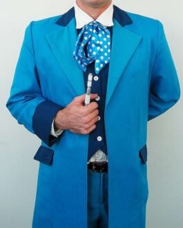 Colin Baker The Sixth Doctor Blue Coat