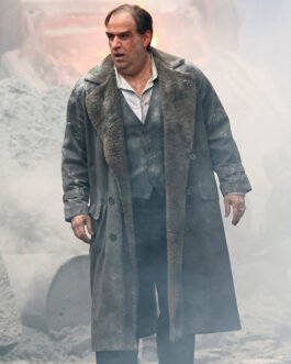 The Penguin Oz Cobb Shearling Coat