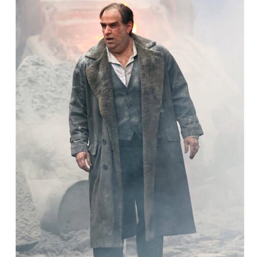 The Penguin Oz Cobb Shearling Coat - Image 2