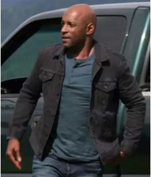 Virgin River Colin Lawrence Black Denim Jacket - Image 5
