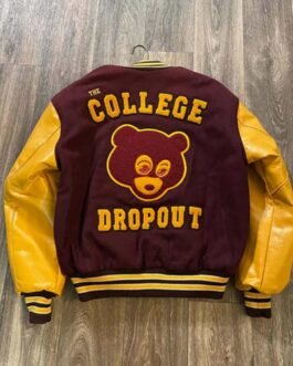The College Dropout Kanye West Varsity Jacket