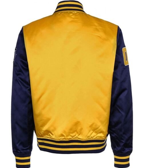 Varsity FUBU College Satin Jacket - Image 4