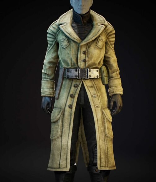 Colonel Autumn Fallout 3 Cotton Coat - Image 4