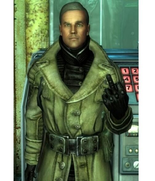 Colonel Autumn Fallout 3 Cotton Coat - Image 2