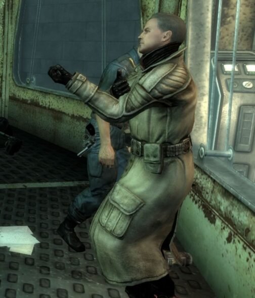Colonel Autumn Fallout 3 Cotton Coat - Image 12