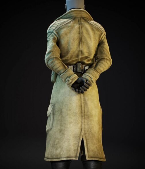 Colonel Autumn Fallout 3 Cotton Coat - Image 5