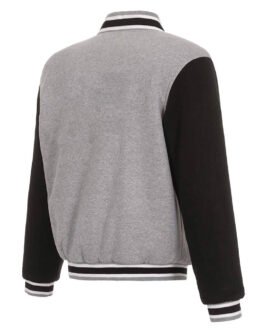 Colorado Rapids Gray and Black Varsity Wool Jacket
