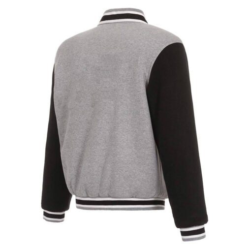 Colorado Rapids Gray and Black Varsity Wool Jacket - Image 2