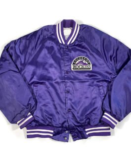 80’s Colorado Rockies Purple Jacket