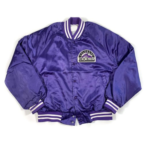 80’s Colorado Rockies Purple Jacket