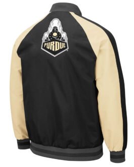 Colosseum Black Purdue Boilermakers Jacket