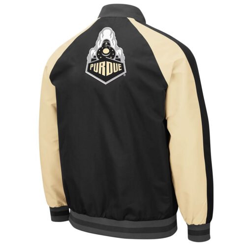 Colosseum Black Purdue Boilermakers Jacket - Image 2